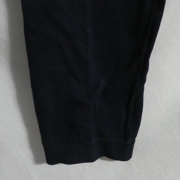 SWS - STREETWEAR SOCIETY | medium | Navy Leggings | Ribbed Waist and Bottom Hems - Picture 16 of 16